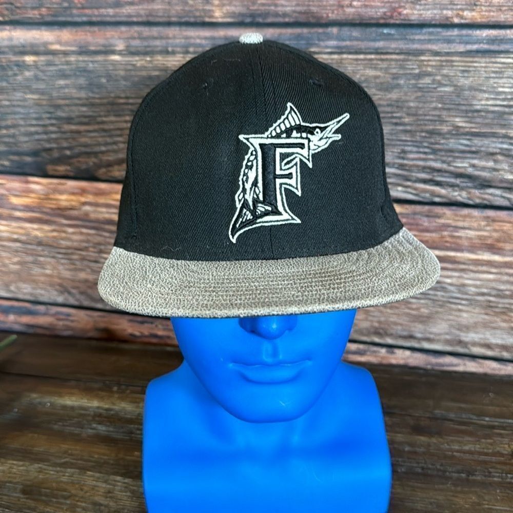 New Era Florida 59Fifty Marlins Fitted Cap sz7-1/4